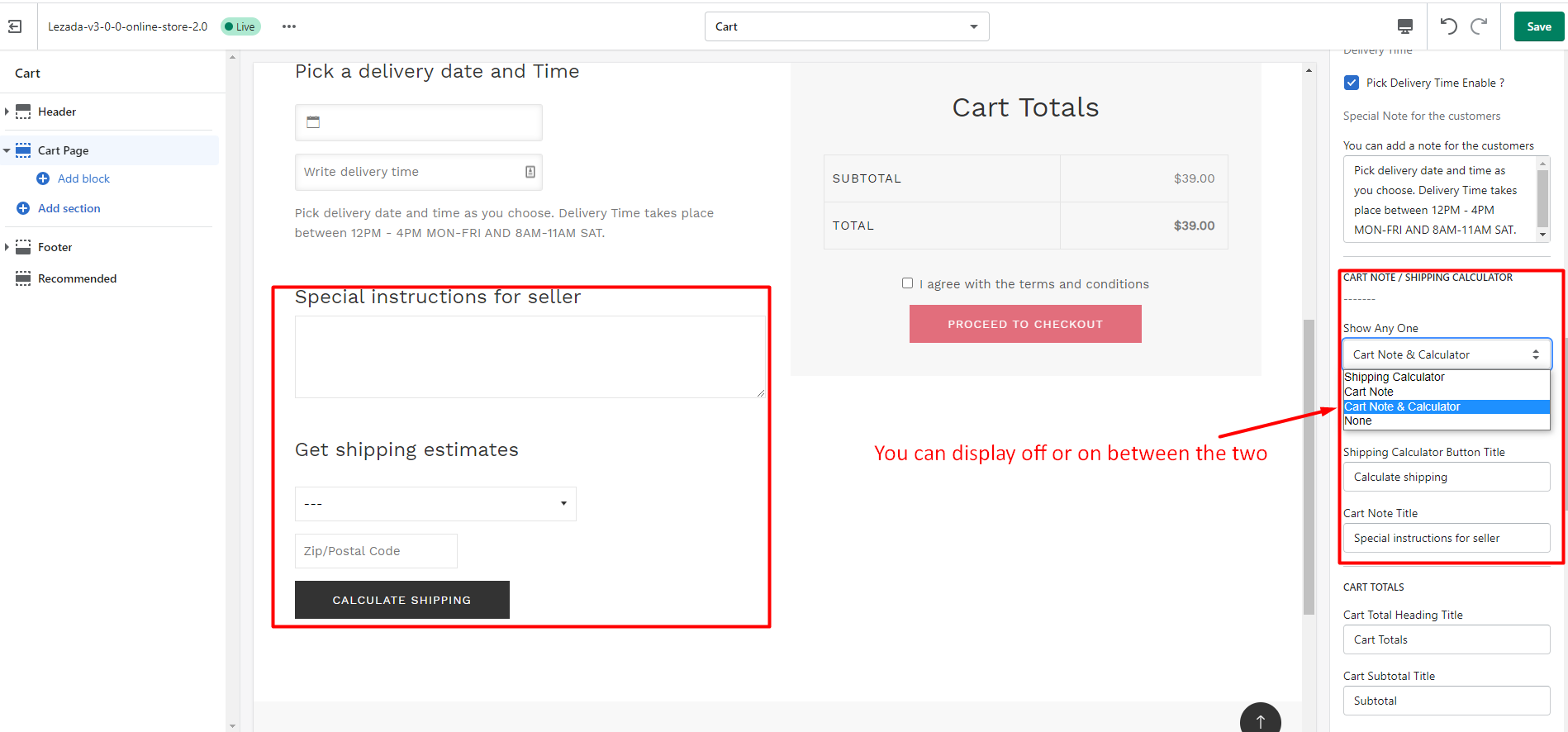 Cart Page – Lezada Shopify Theme